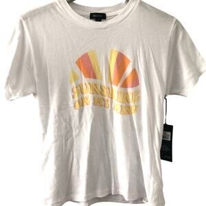 Wildfox Sunshine On My Mind Keke Tee Shirt NEW